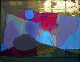Remo Farruggio painting
