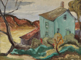Oscar Gieberich, Landscape, PAAM Collection