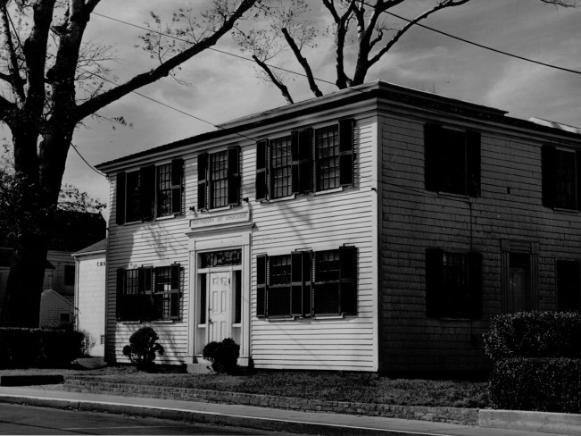 archival image of the museum's exterior